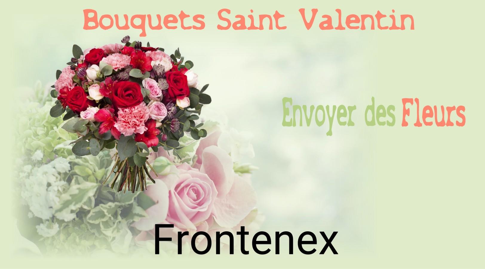 Roses de Saint-Valentin livrées à Frontenex